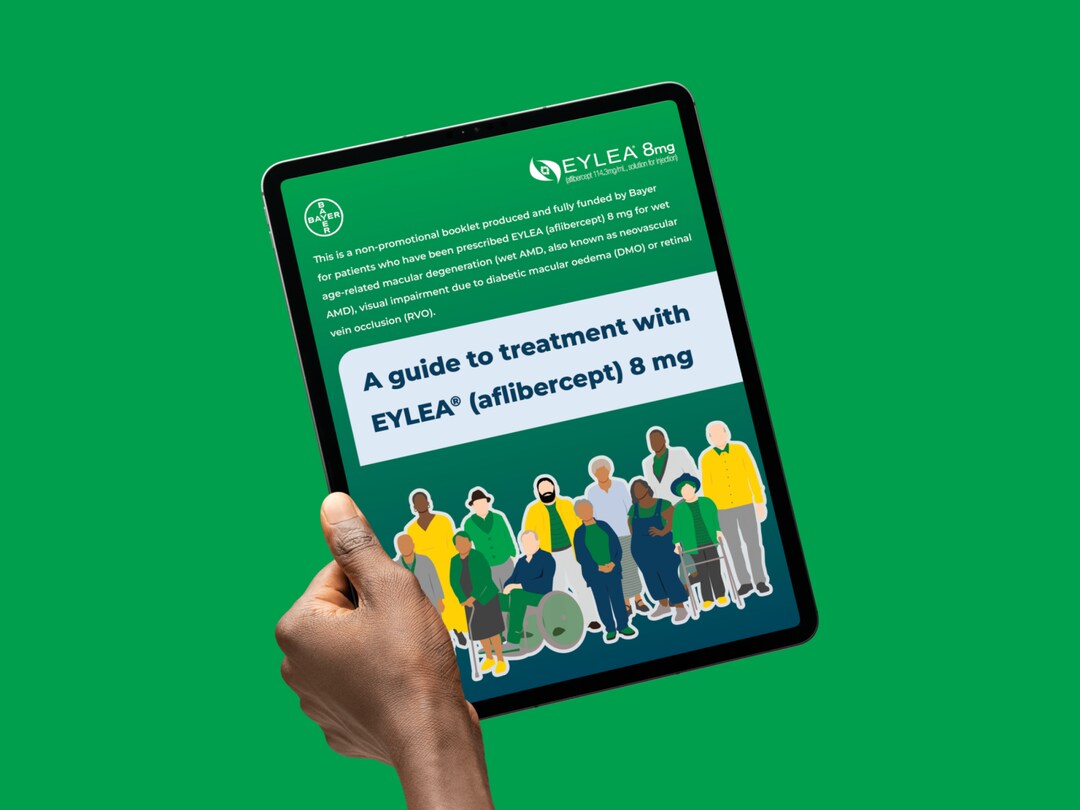Ophthalmology patient support materials | BayerPRO UK
