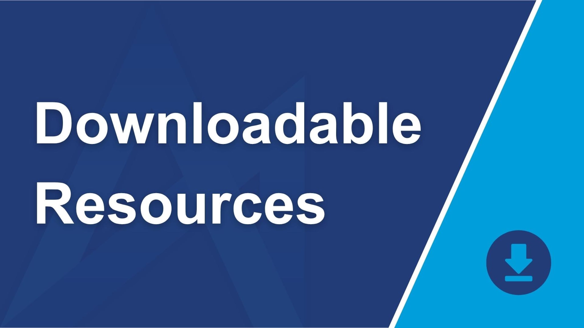 Downloadable resources